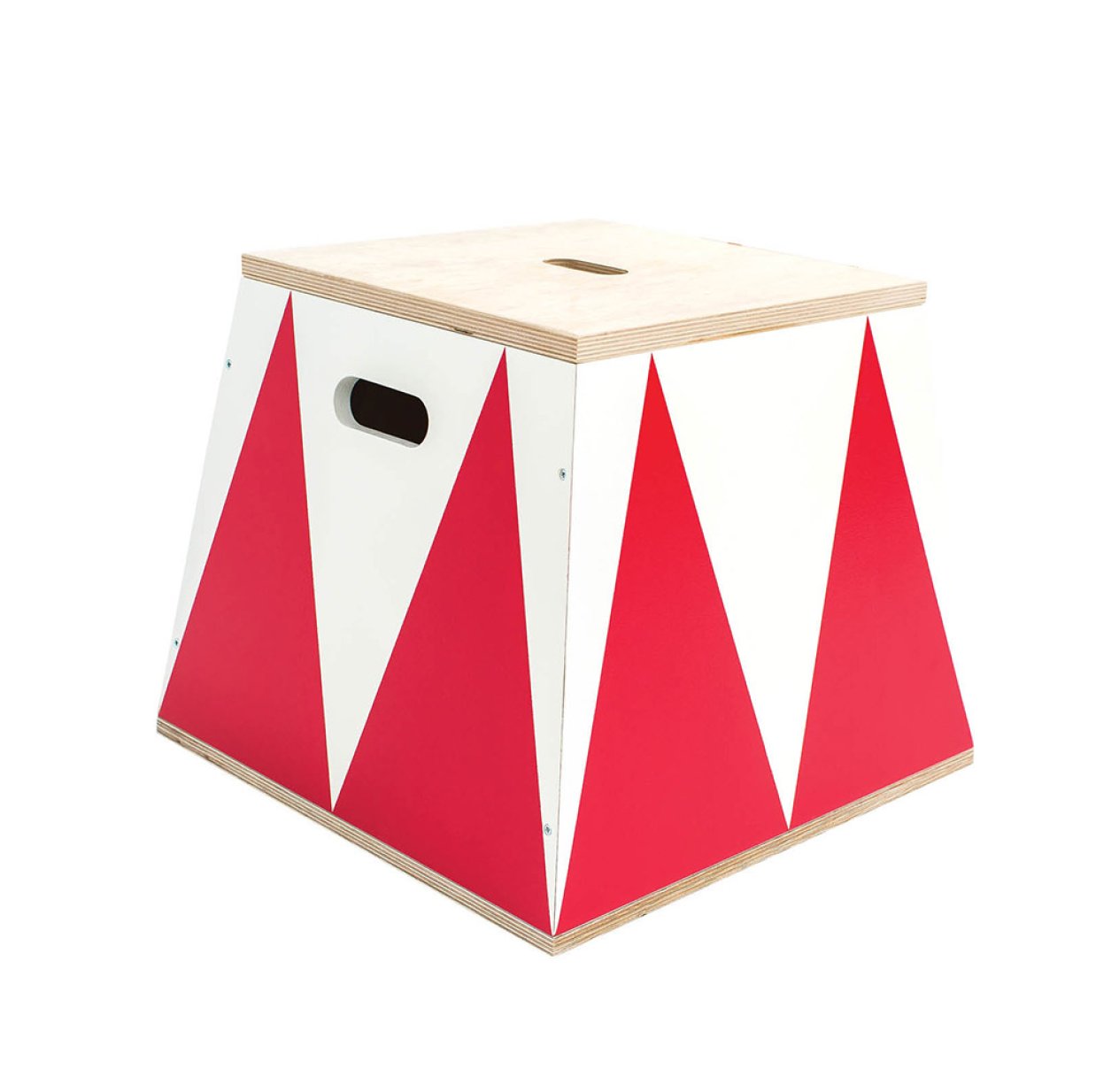 Coffre à Jouets Roll Up - Rouge