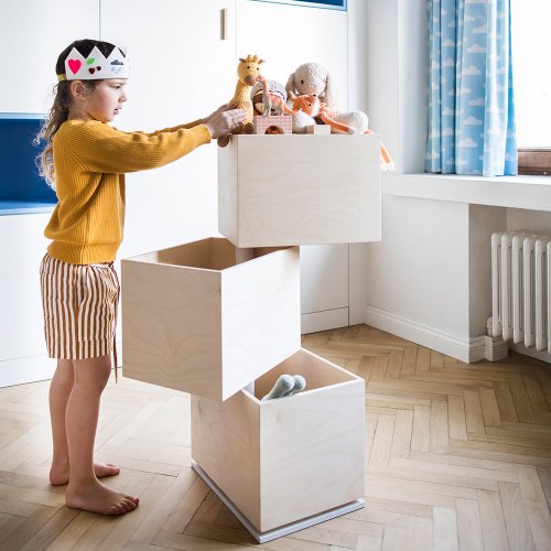 Coffre à jouets Toy Carousel 3 tiroirs