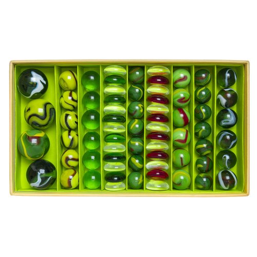 Coffret de 68 Billes Dragon - Jade