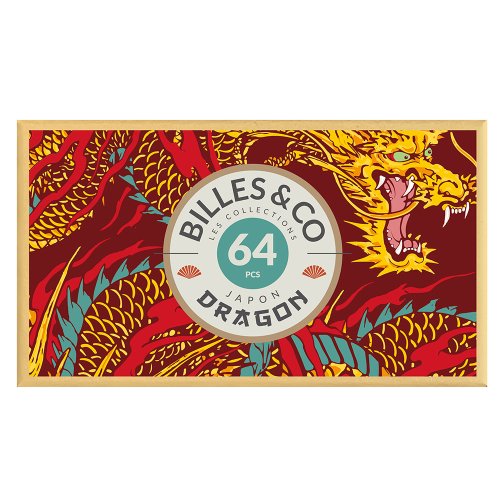 Coffret de 64 Billes Dragon - Yuzu