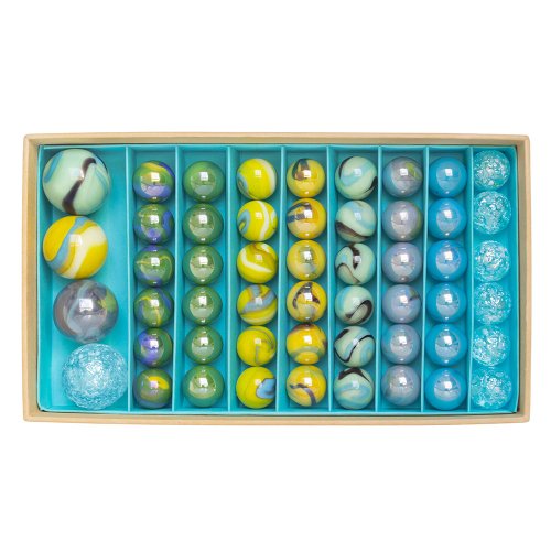 Coffret de 52 Billes - Papillons