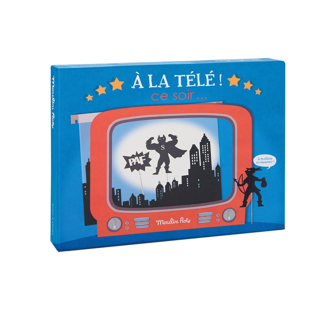 Coffret T?�l?�vision - Les Histoires du Soir Moulin Roty pour chambre enfant - Les Enfants du Design