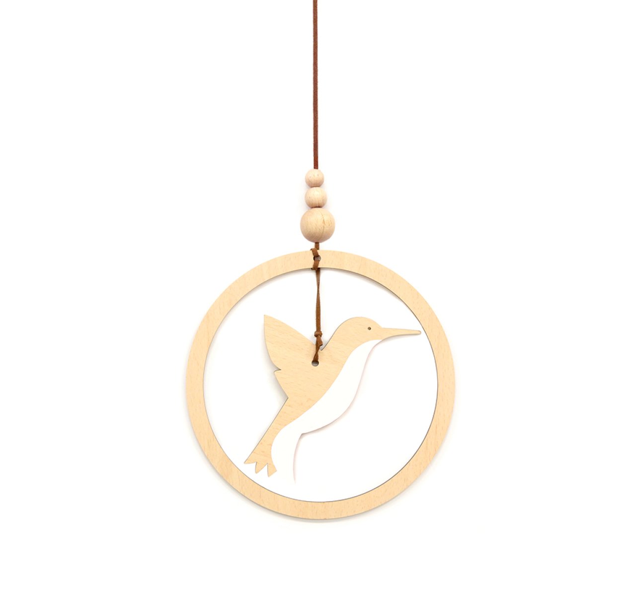 Mobile colibri - Blanc