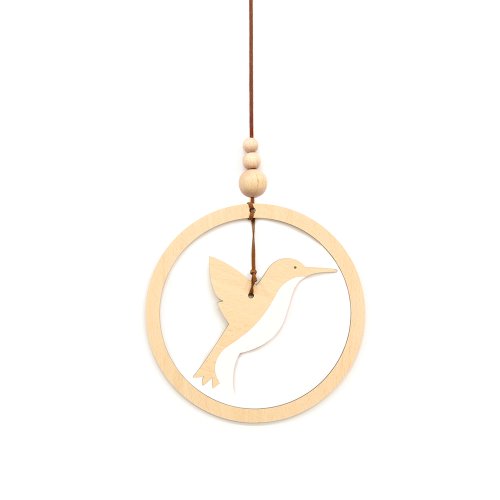 Mobile colibri - Blanc