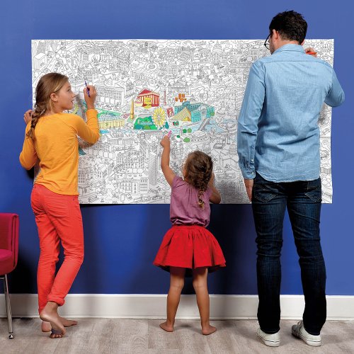 Paris - Coloriage XXL