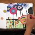 Coloriage et gommettes - La ronde des ronds
