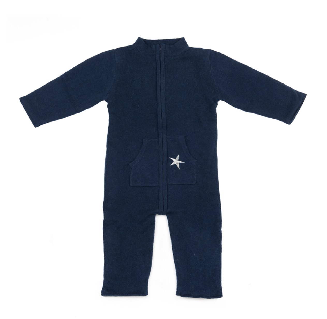 Combinaison bébé Cachemire - Bleu marine