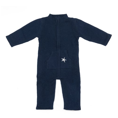 Combinaison bébé Cachemire - Bleu marine