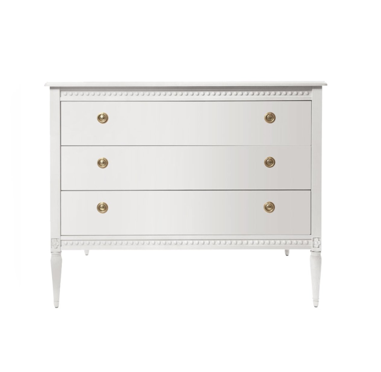 Commode 3 tiroirs - Blanc