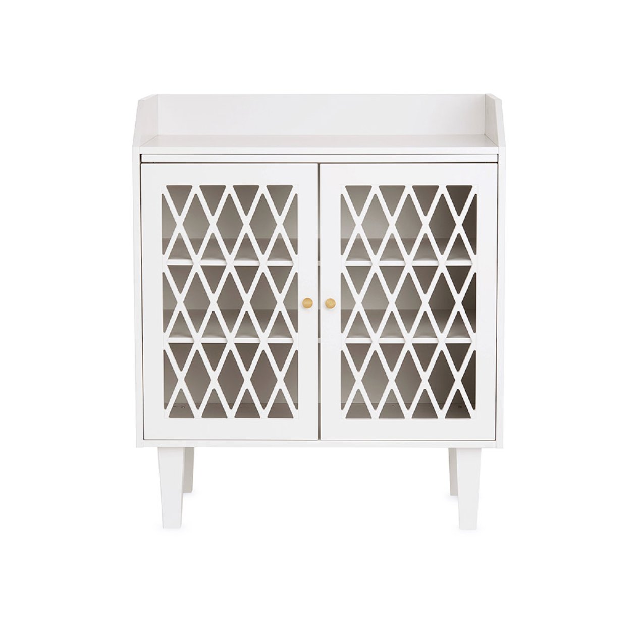 Commode à langer Harlequin - Blanc