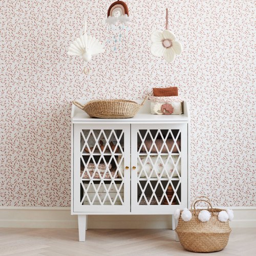 Commode à langer Harlequin - Blanc