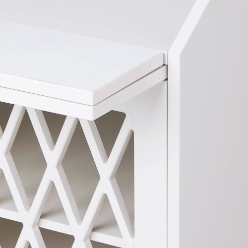 Commode à langer Harlequin - Blanc