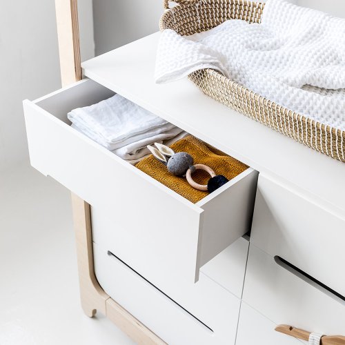 Commode H Dresser - Blanc