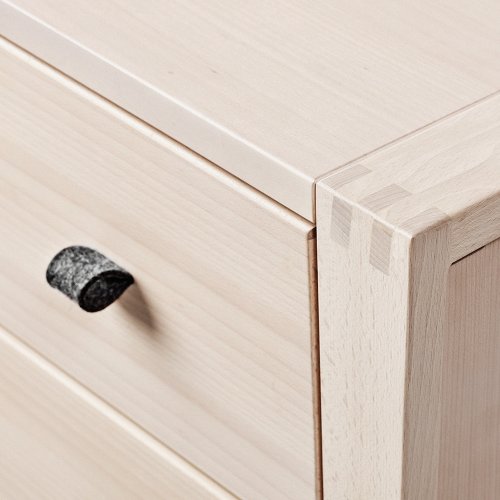 Commode 3 tiroirs Linea - Hêtre