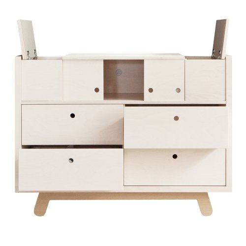 Commode avec tiroirs Peekaboo - Blanc