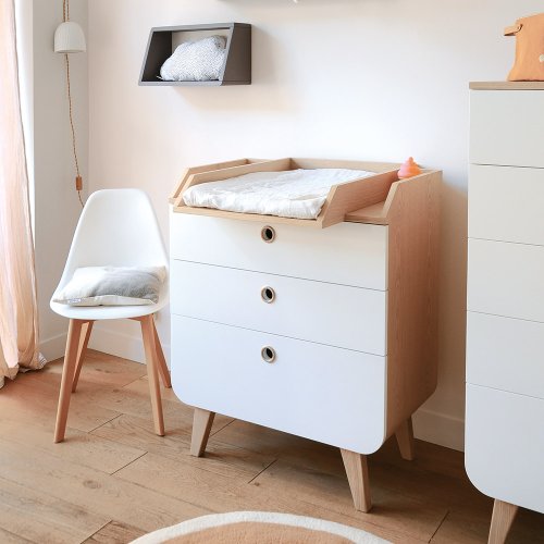 Commode Zen - Gris clair