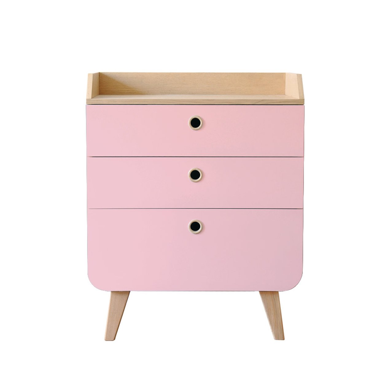 Commode Zen - Vieux rose