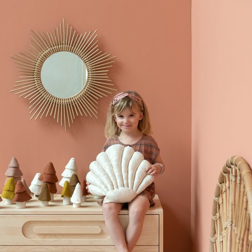 Coussin Coquillage - Beige