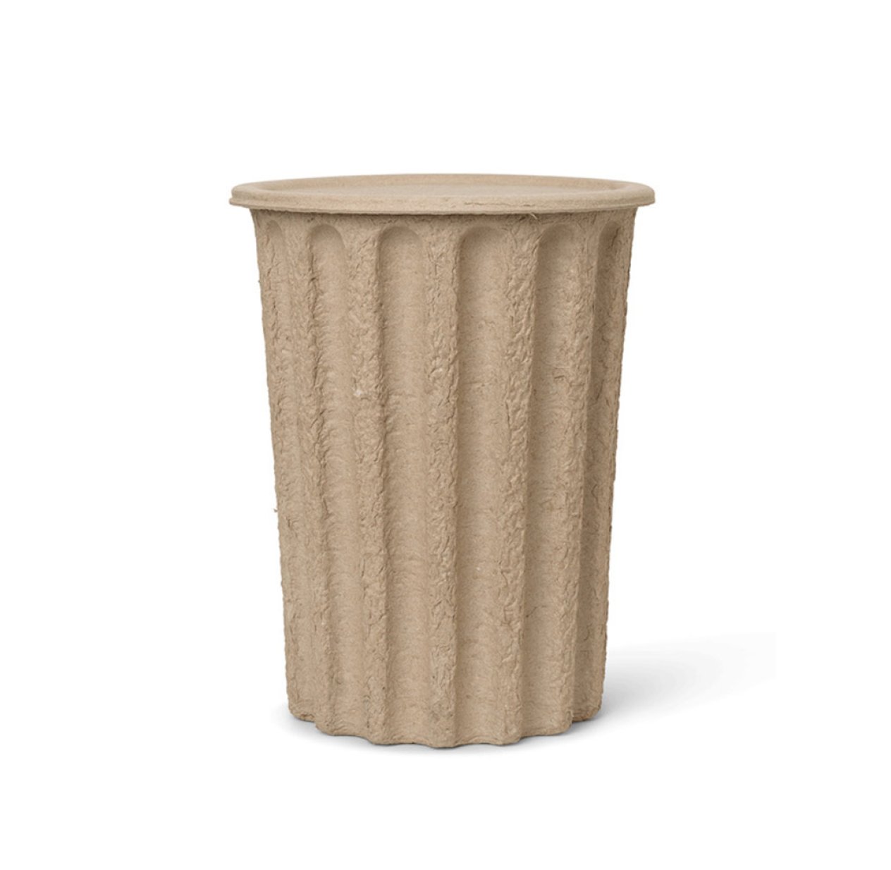 Corbeille en pulpe de papier