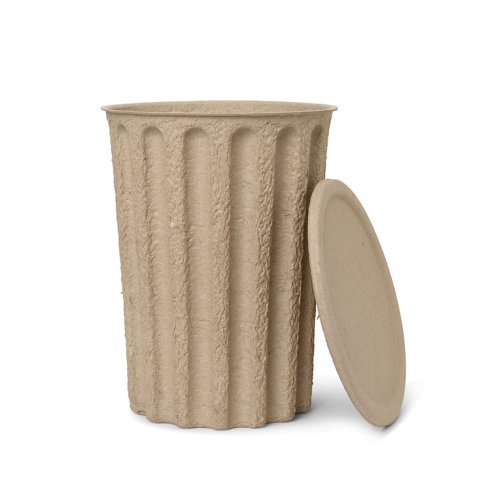 Corbeille en pulpe de papier