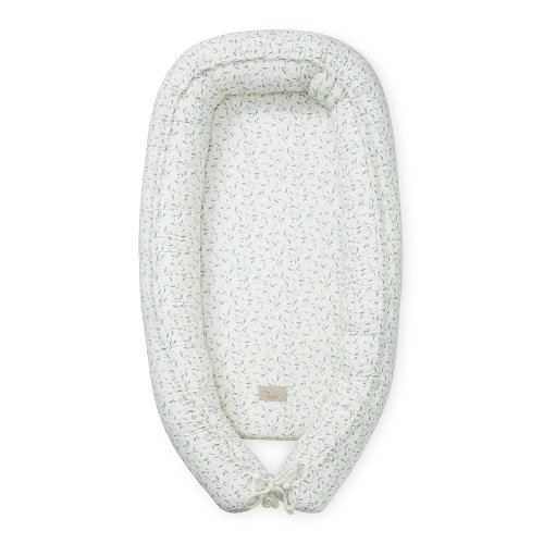 Couffin Baby Nest Green Leaves