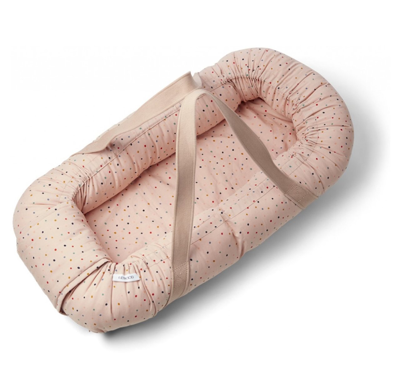 Couffin bébé Gro Babylift Confetti Mix - Rose