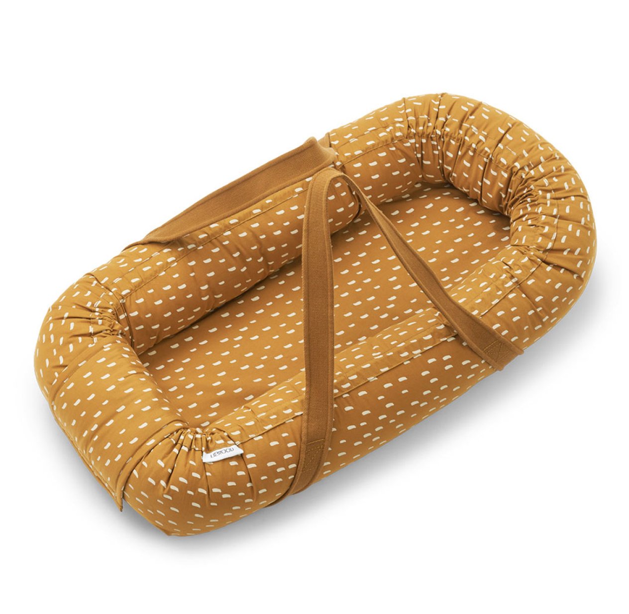 Couffin bébé Gro Babylift Graphic Stroke - Golden Caramel