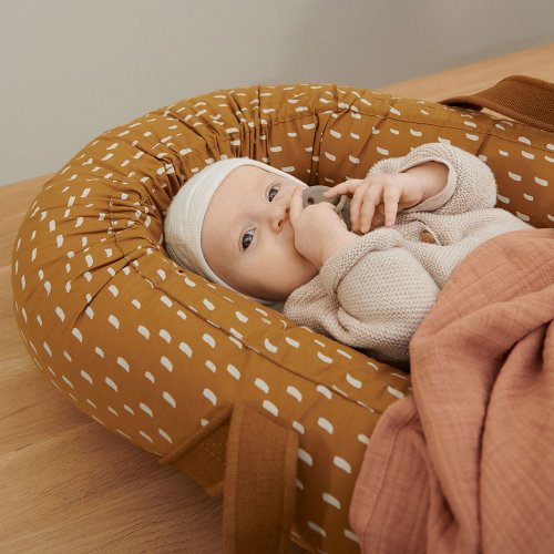Couffin bébé Gro Babylift Graphic Stroke - Rose Tuscany