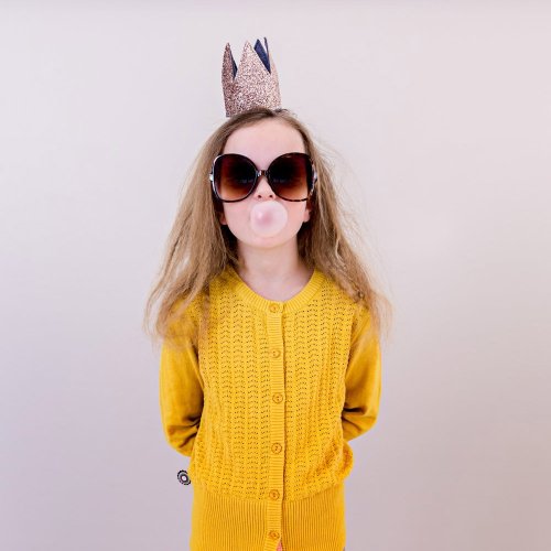 Couronne à paillettes Alice - Argent