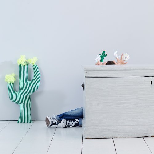 Coussin Cactus - Vert