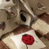 Coussin Brodé Coccinelle