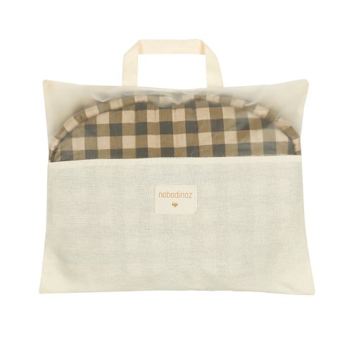 Assise pour Chaise Haute Growing - Carreaux verts