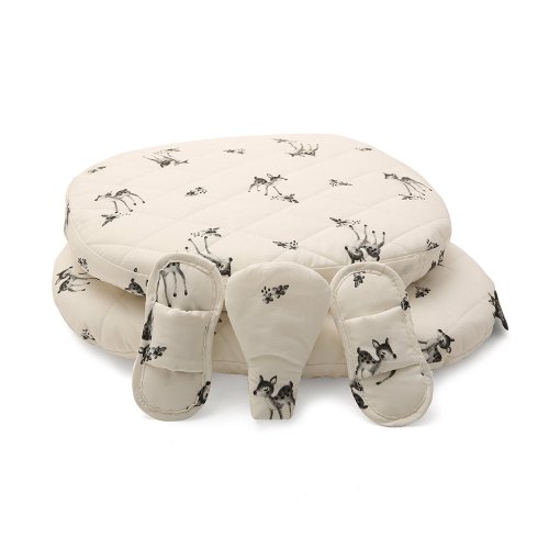 Coussins d'assise Tibu Faon x Rose in April