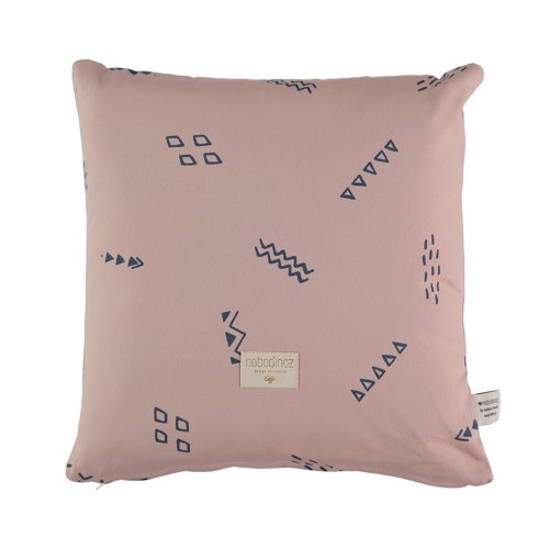 Coussin enfant Descartes secrets Elements - Vieux rose