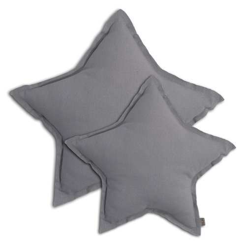 Coussin Etoile - Gris stone