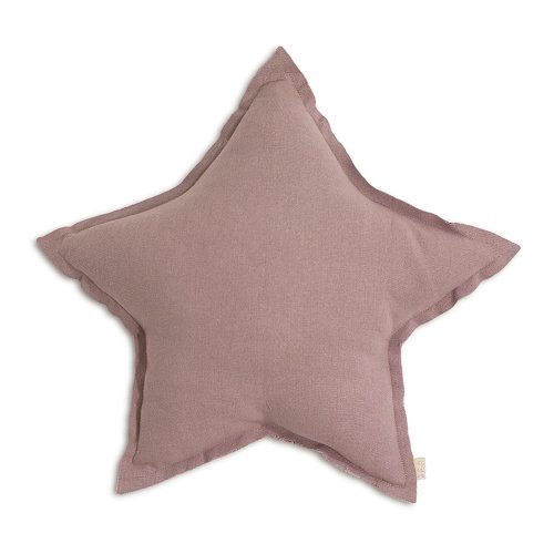 Coussin Etoile - Vieux rose