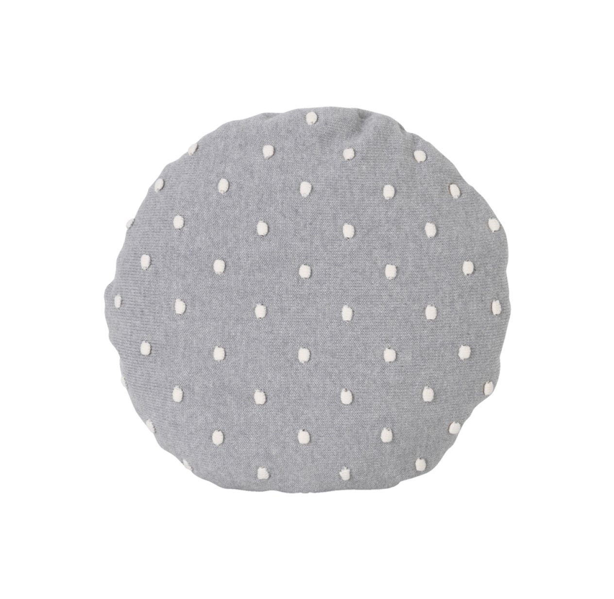 Coussin rond Popcorn - Gris clair Ferm Living pour chambre enfant - Les ...