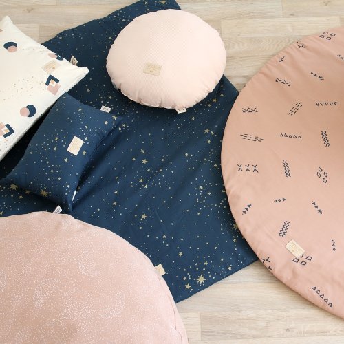 Coussin enfant Laurel stella Elements - Bleu marine