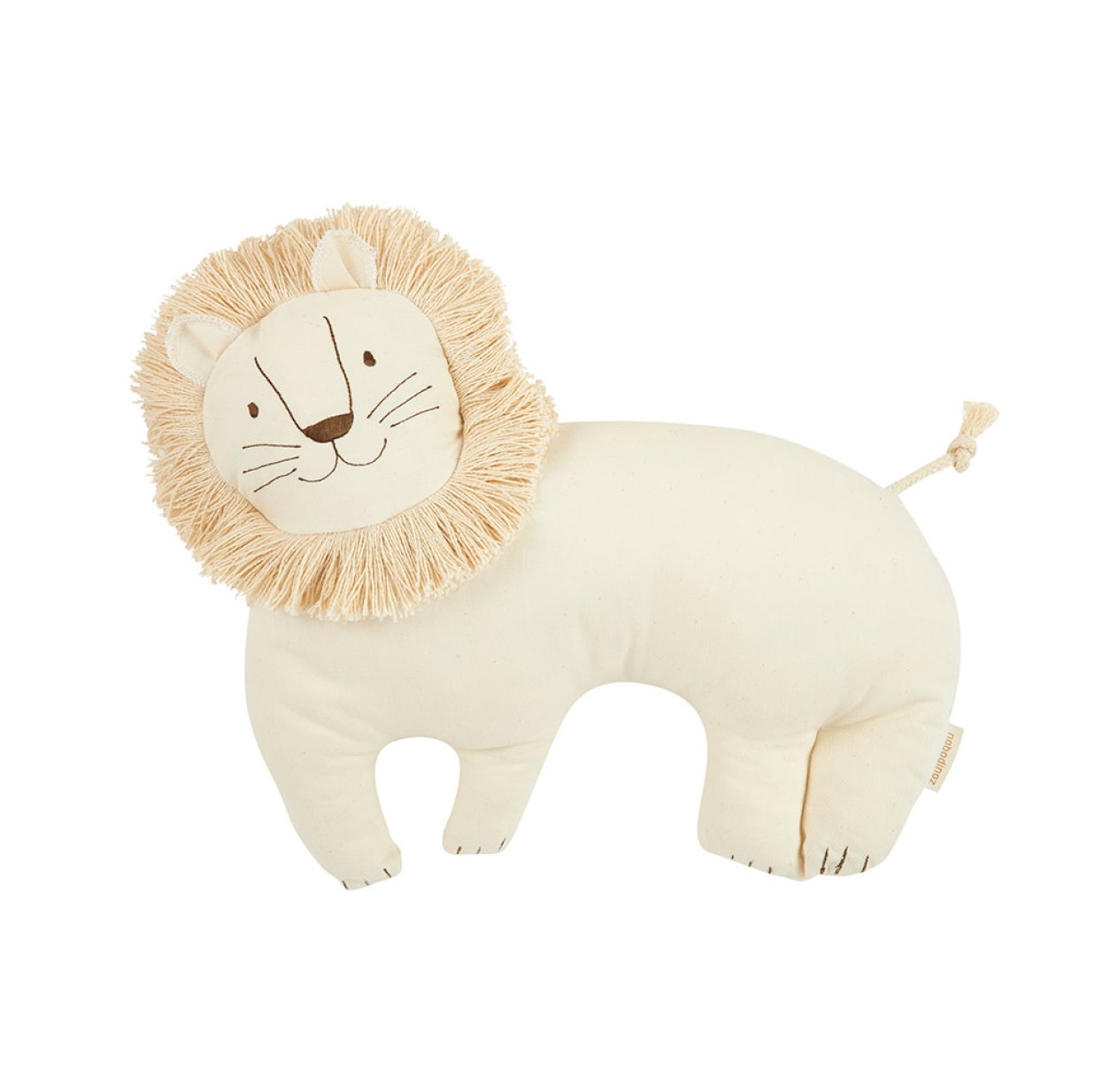 Peufcmi Lion en Peluche - Coussin Décoratif Doux 30 cm Mignon,Peluche en Tissu | pour Garçons Filles Adultes, Chambre Salon Dormeur Lit Voiture Canapé