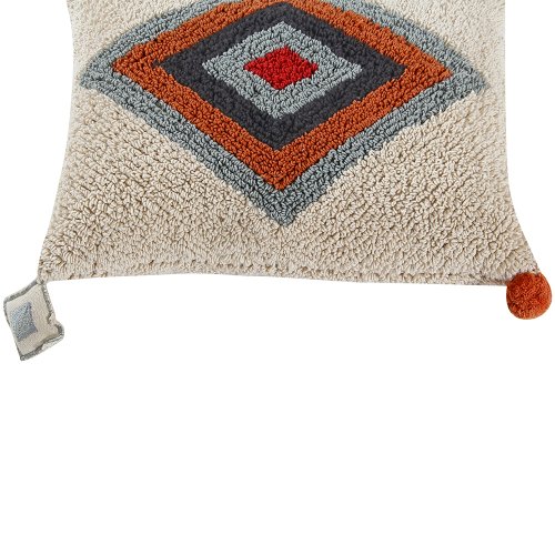 Coussin Rhombus losange - Beige