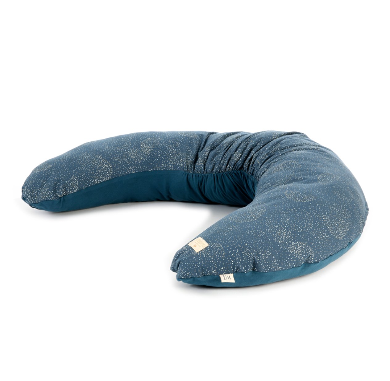 Coussin de maternité Luna bubble Elements - Bleu marine