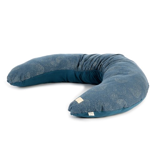 Coussin de maternité Luna bubble Elements - Bleu marine