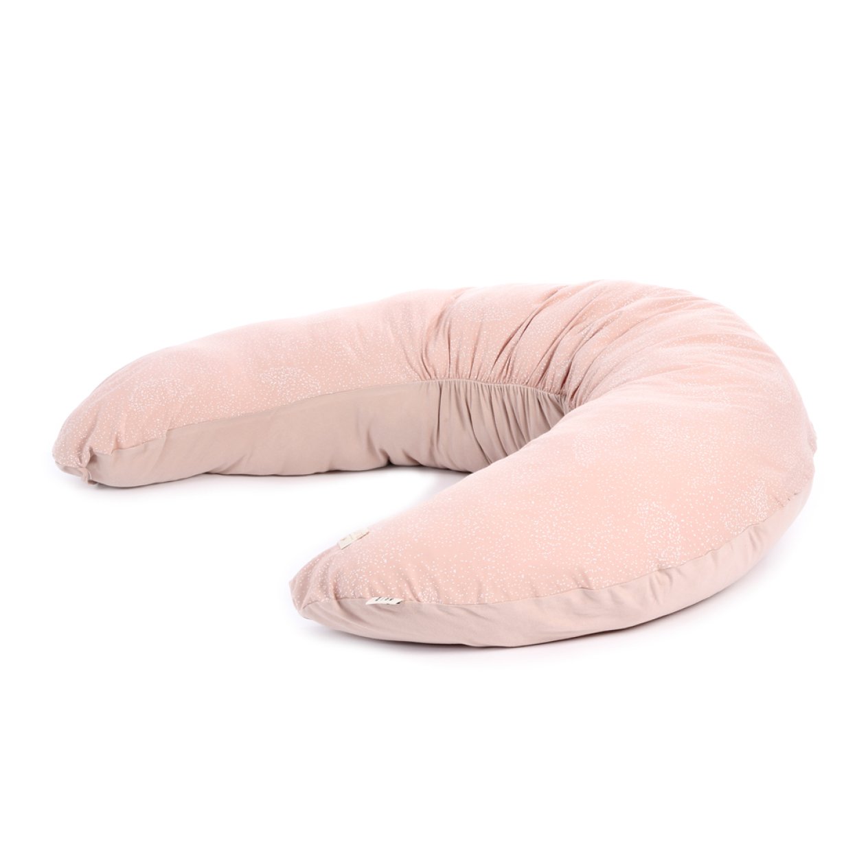Coussin de maternité Luna bubble Elements - Vieux rose