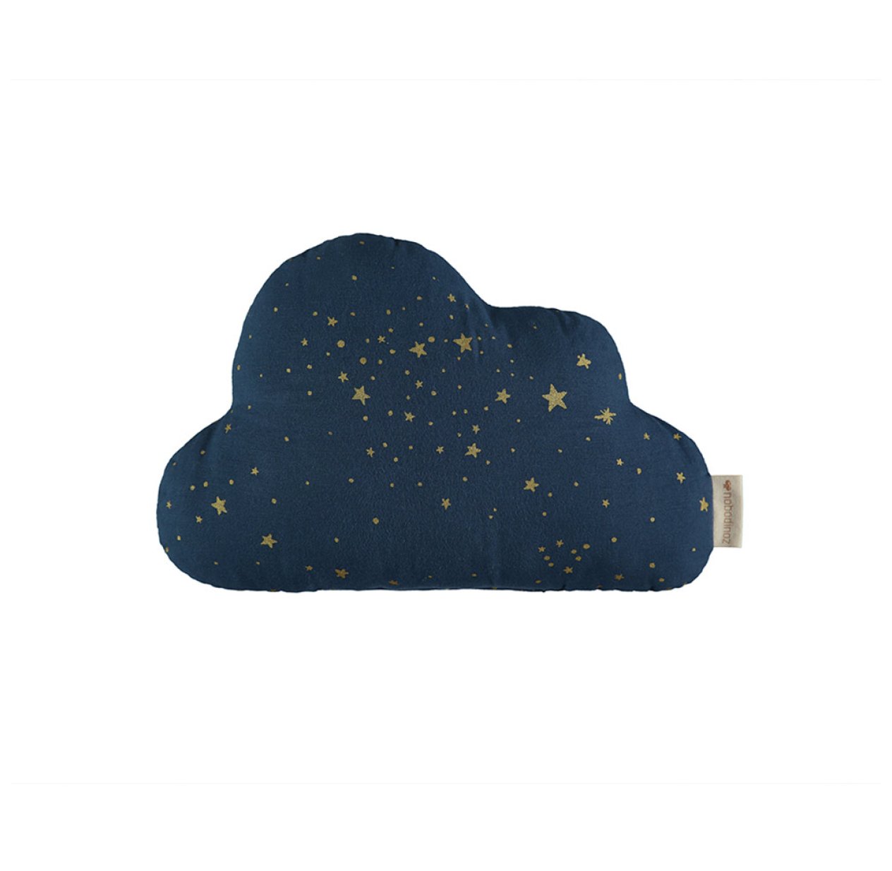 Coussin Nuage Gold Stella - Bleu nuit