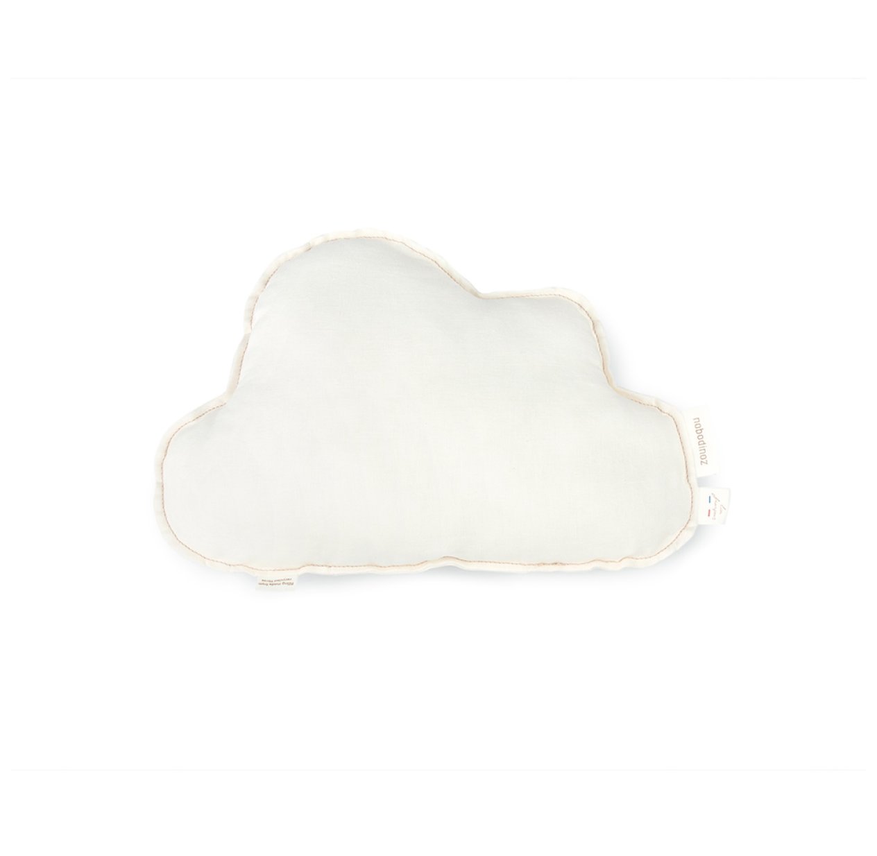 Coussin Nuage Lin Français - Blanc