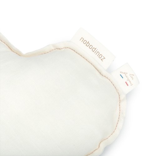 Coussin Nuage Lin Français - Blanc
