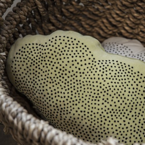 Coussin nuage Cactus velours