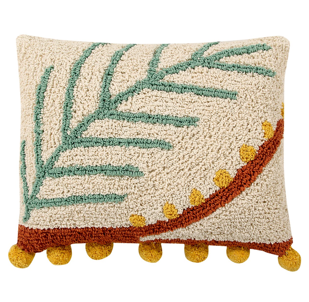 Coussin Palm - Terracotta