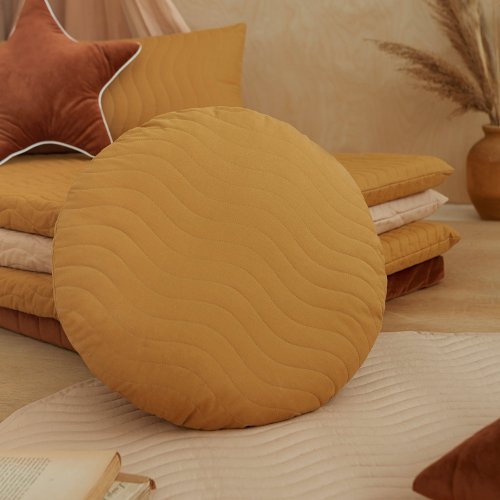 Coussin Sitges Pure Line - Ocre