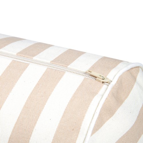 Coussin Traversin Java - Taupe Stripes